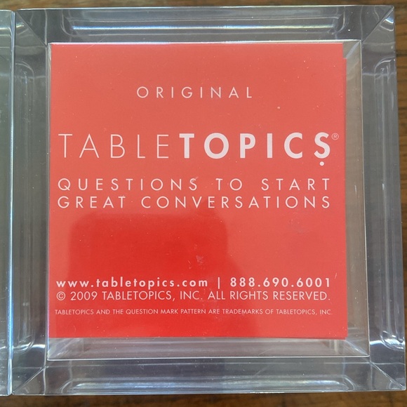 Table Topics games - Picture 2 of 3